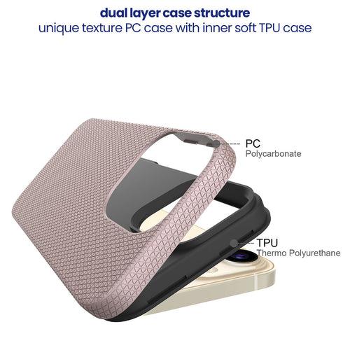 Spike Tough & Solid Dual Layer Hard Back Cover Case for Apple iPhone 13 Pro