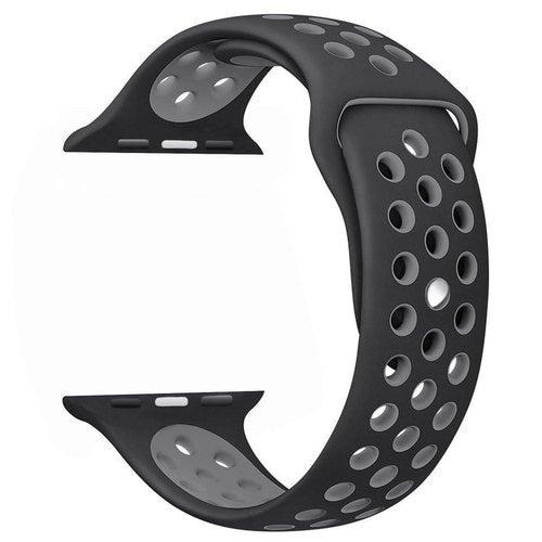 Silicon Sports Watch Band Compatible with All Apple Watch Series 42-44mm ( More Color Options available)