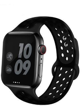 Silicon Sports Watch Band Compatible with All Apple Watch Series 42-44mm ( More Color Options available)