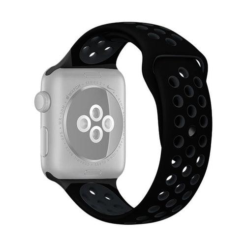 Silicon Sports Watch Band Compatible with All Apple Watch Series 42-44mm ( More Color Options available)