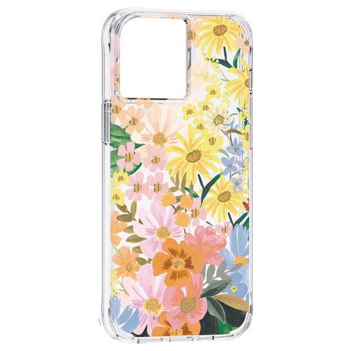 Rifle Paper Co. Clear Hard Case with Antimicrobial Protection for iPhone 13