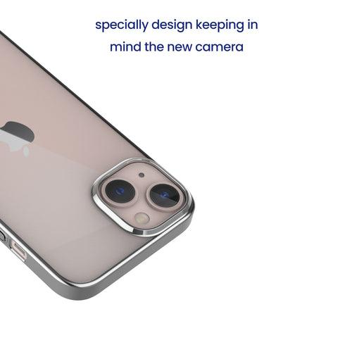 Chrome Back Case Cover for iPhone 14 Plus