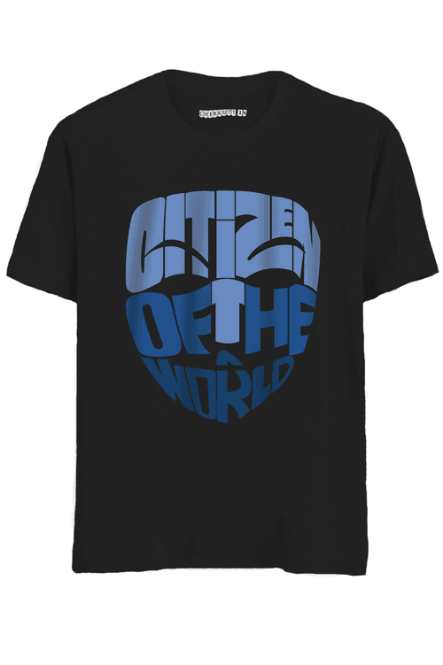 Citizen of the world Half Sleeves T-Shirt