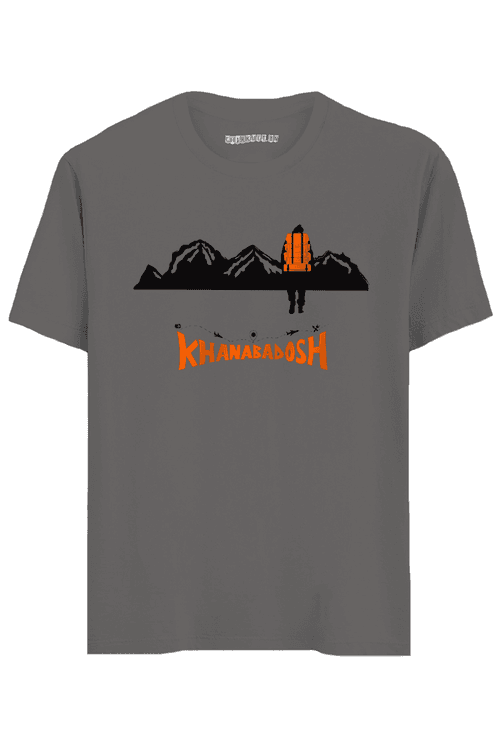 Khanabadosh Half Sleeves Unisex T-Shirt