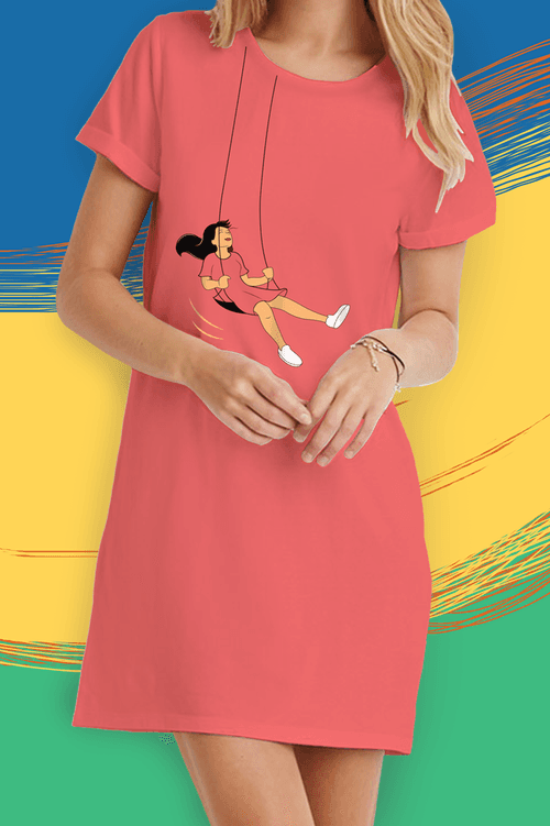 Swing T-Shirt Dress