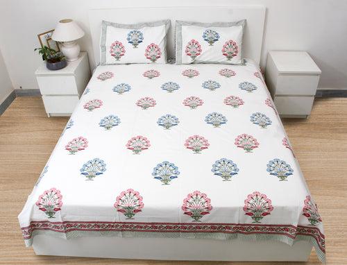 Handblock Percale Bedsheet