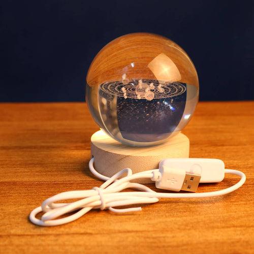 Crystal Ball Lamp