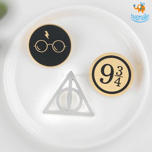 Hogwarts Lapel Pin - Set of 3