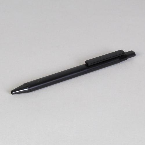 Matte Black Diary With Pen