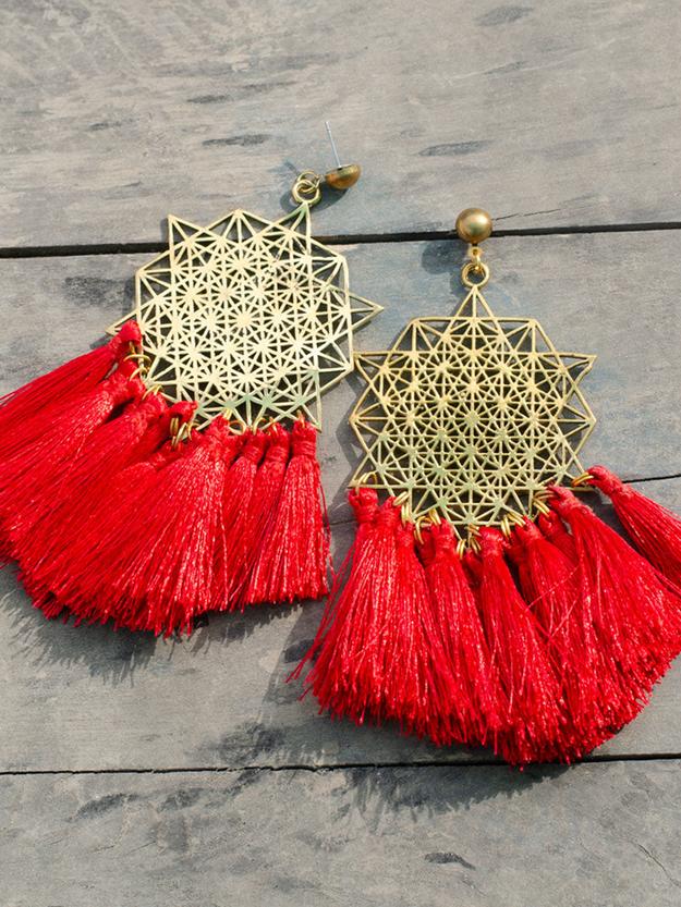 Koena Tassel Earrings