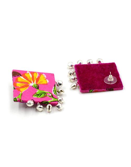 Gulabi Ghungroo Earrings