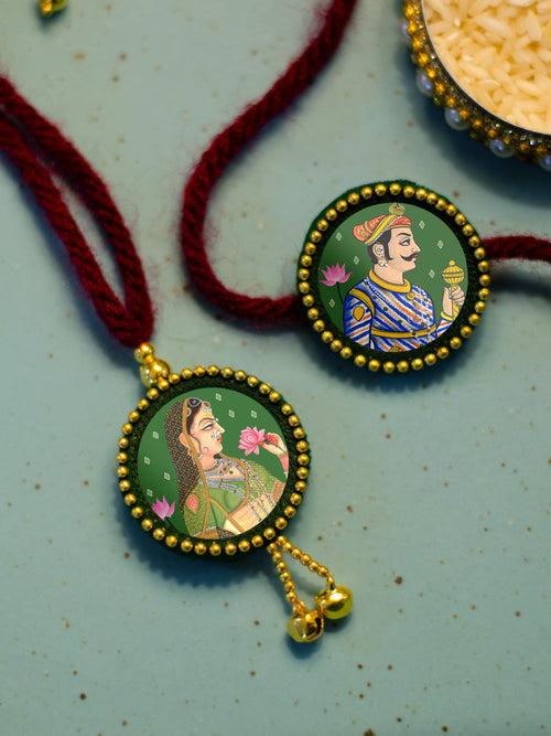 Maharaja Maharani Rakhi Lumba Set