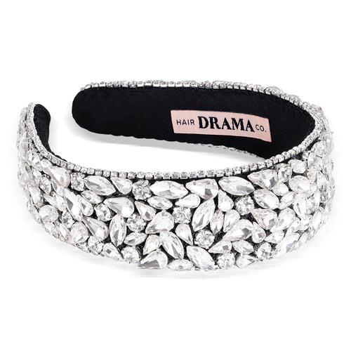 Rosemary Flat Hair Band - Silver