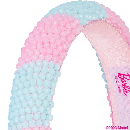 Barbie Embroidered Hair Band - Pink & Blue