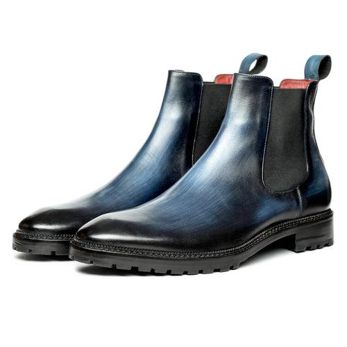 Mens Chelsea Boots- Navy