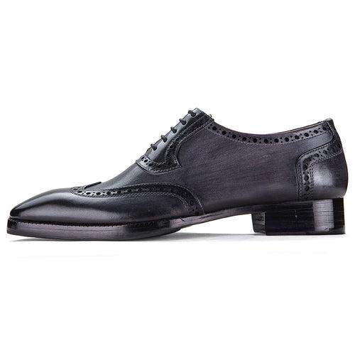 Wingtip Brogue Oxford- Grey