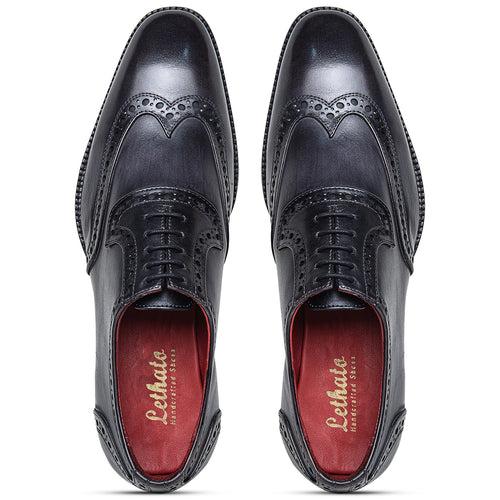 Wingtip Brogue Oxford- Grey