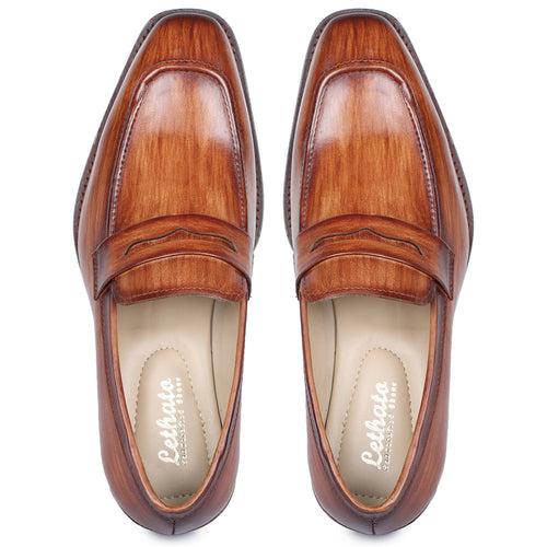 Penny Loafers - Tan