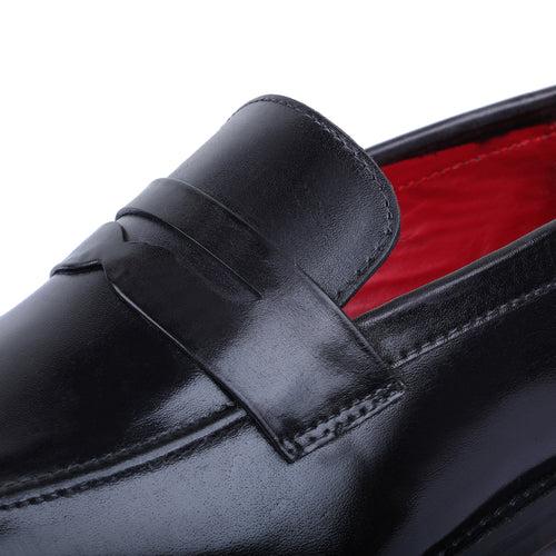 Penny Loafers - Dark Black