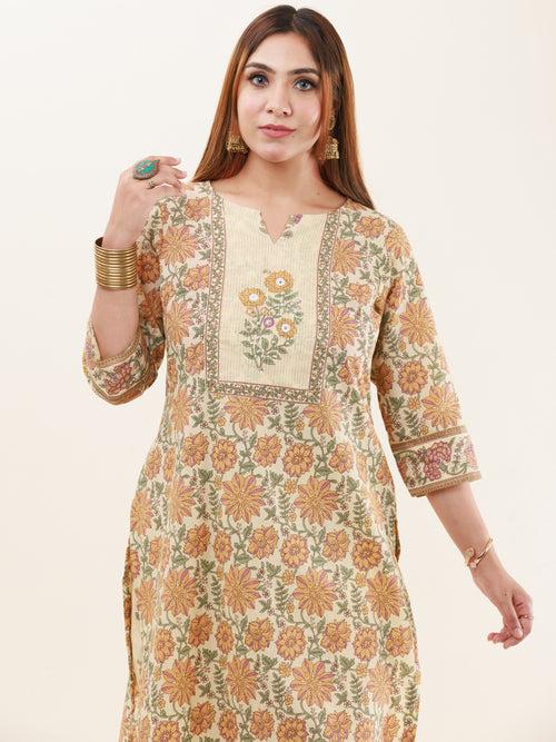 Umang Tarana Straight Kurta