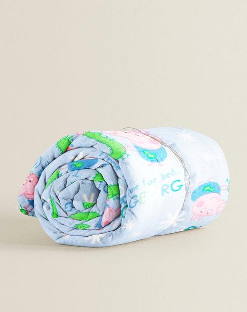 ‘Peppa Pig’ Organic Baby Blanket or Quilt