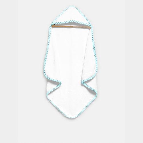 ‘Blue on Blue ’ Organic Hooded Towel Set