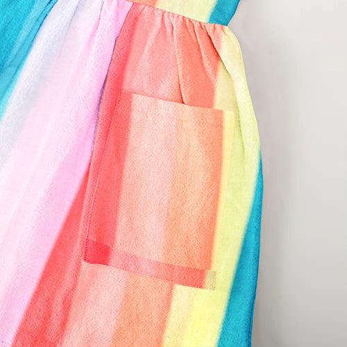 'Rainbow' Organic Sleeveless Nightdress