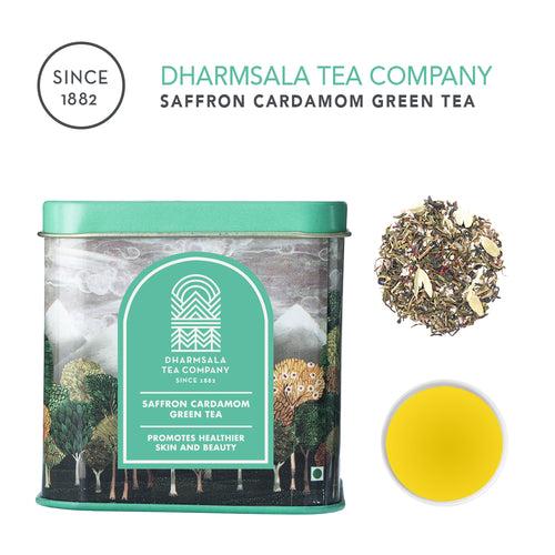 Saffron Cardamom Green Tea