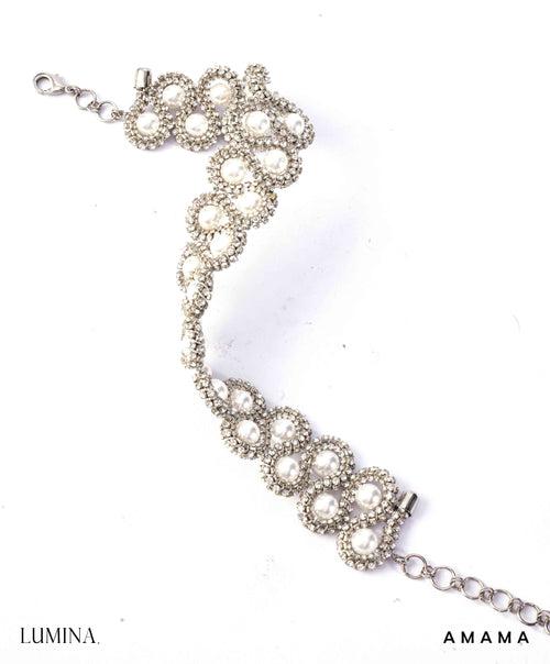 Tortile Pearl Woven Choker