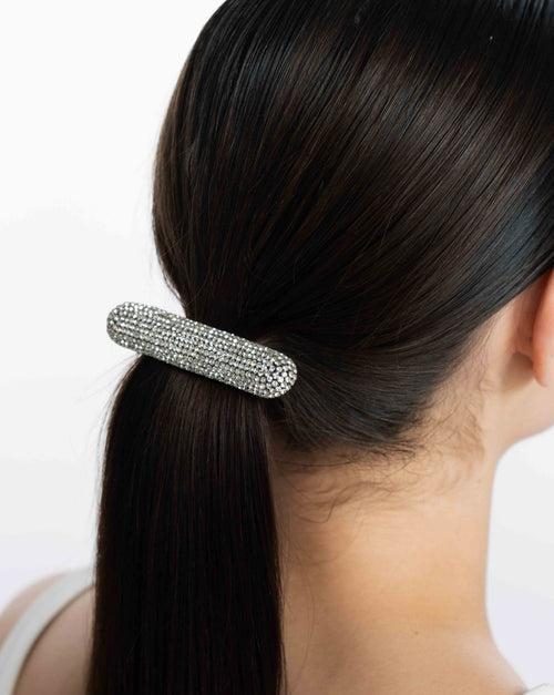 Nova Barette Clips In Silver (Set Of 3)