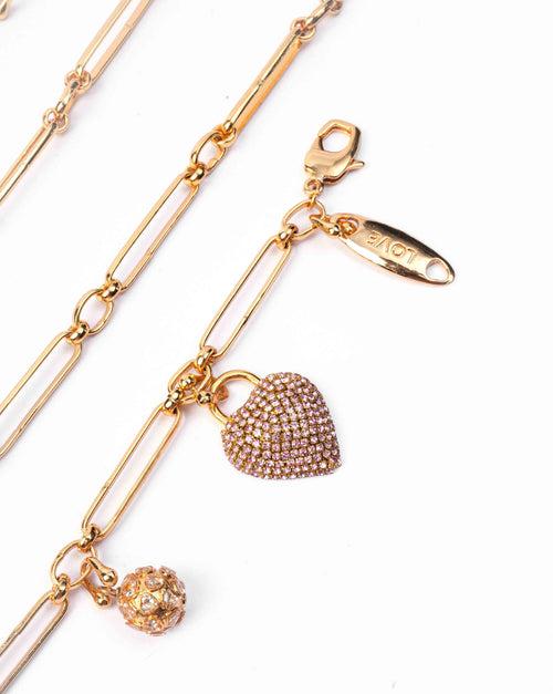 Heart Lock Trinkets Waist Chain