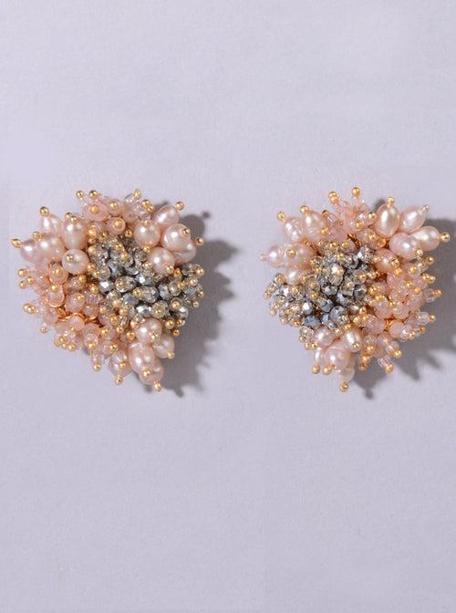 Sinclaira Peach Studs