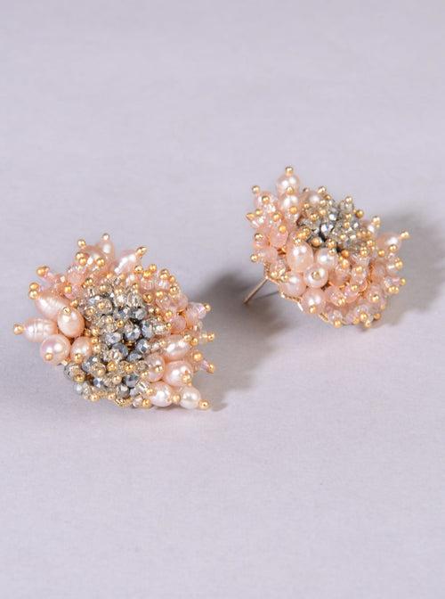 Sinclaira Peach Studs