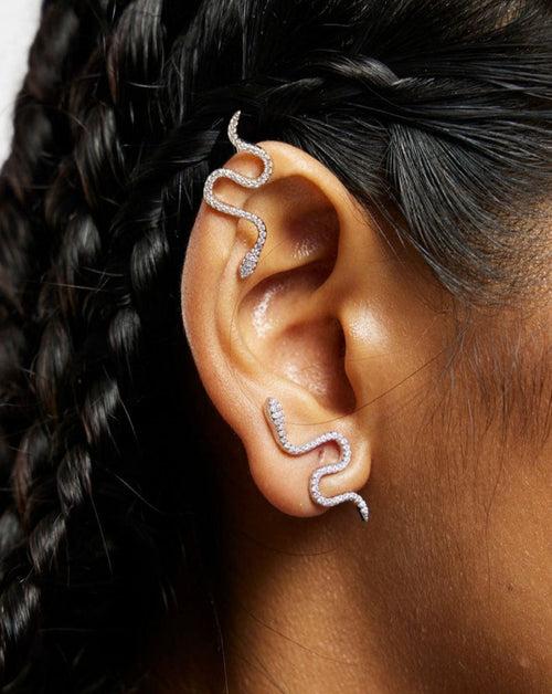 Iced Sarpa Earcuffs