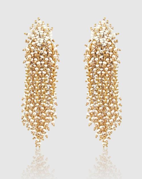 Glimmering Gold Earrings