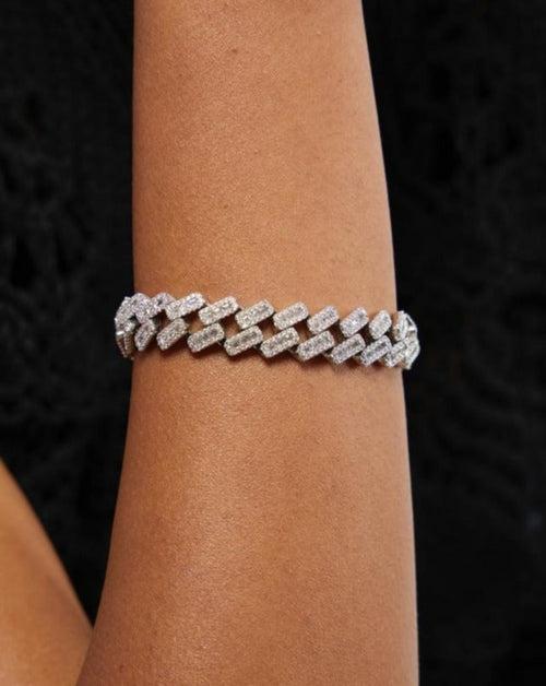 Cuban Rectangle Link Bracelet