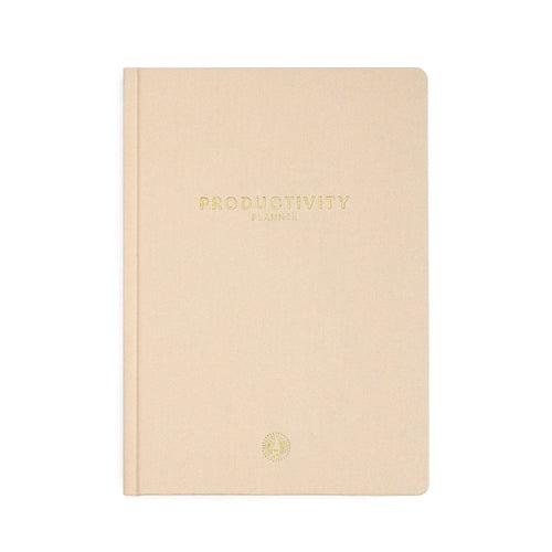 Beige 3-Month Productivity Planner