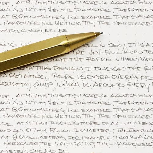 Brass Revolve Lite Mechanical Pencil