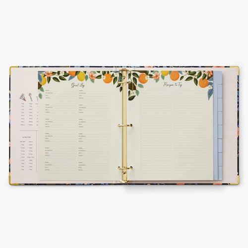 Citrus Grove Recipe Binder