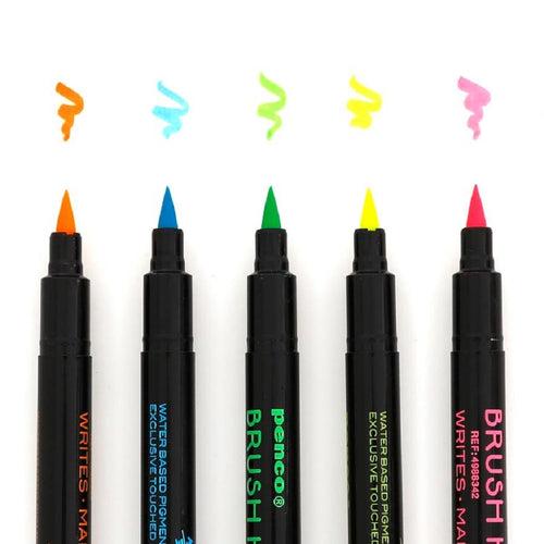 Highlighter Brush Pen Set