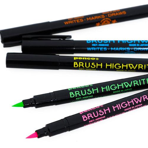 Highlighter Brush Pen Set