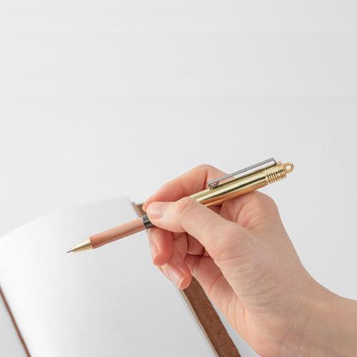 Pocket Brass Ballpoint Pen