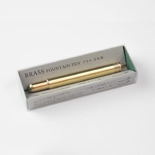Pocket Brass Fountain Pen
