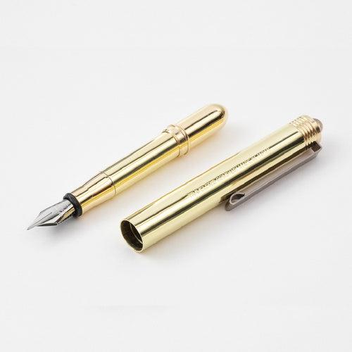 Pocket Brass Fountain Pen