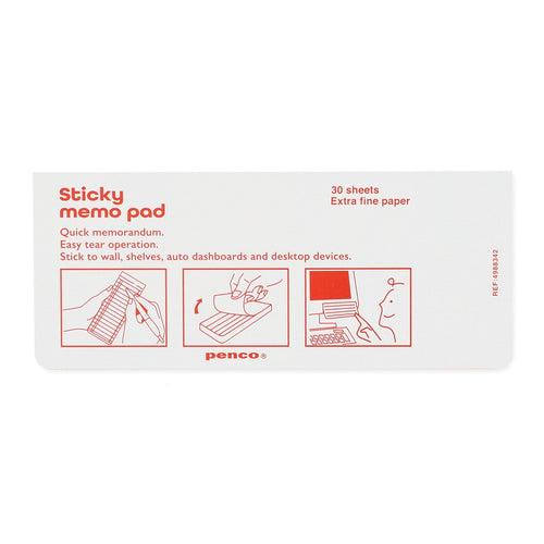 White Weekly Sticky Pad