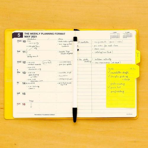 Yellow Checklist Sticky Tabs