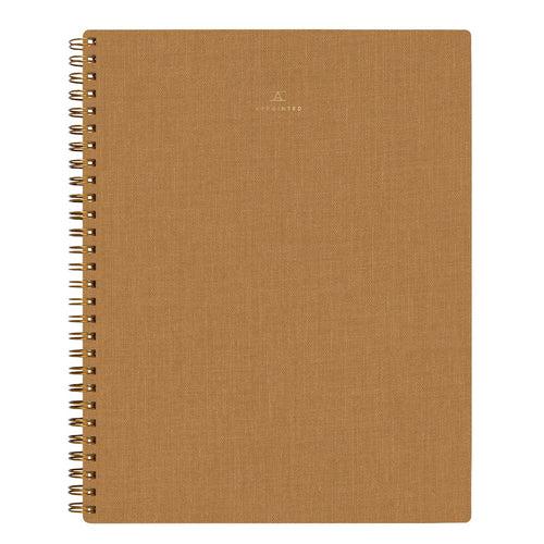 Teak Linen Notebook