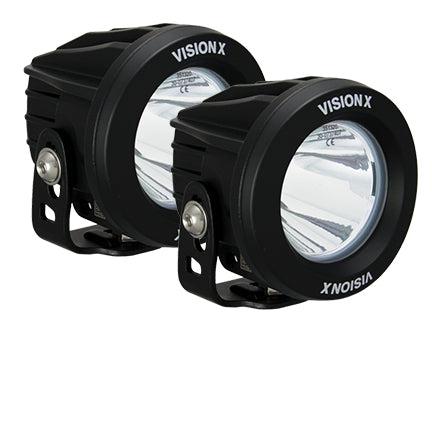 VISION-X OPTIMUS ROUND BLACK NARROW BEAM