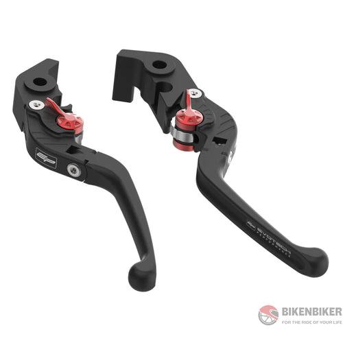 Evo Folding Clutch and Brake Lever set - Ducati Monster 950 + (Plus) (2021+)-Evotech