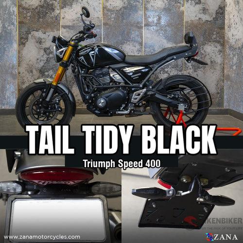 Tail Tidy Black FOR Triumph Speed 400/Scrambler 400 X